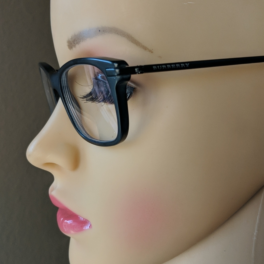 Burberry Matte Black Eyeglass Frames - image 2